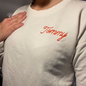 Tommy Hilfiger white sweatshirt